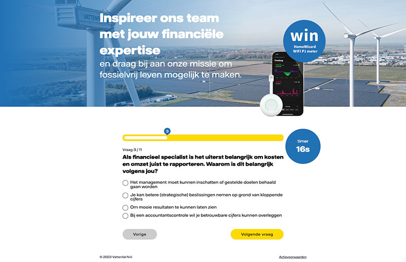 Case vattenfall