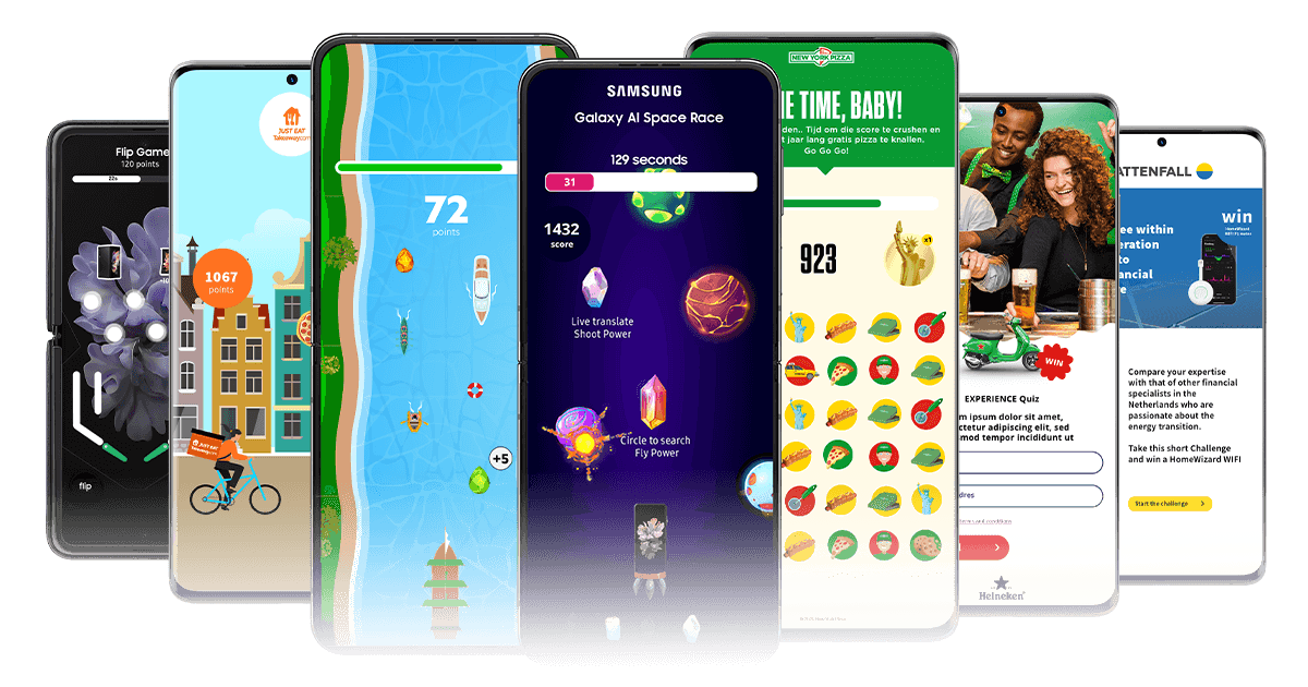 Mobile phones with casual games