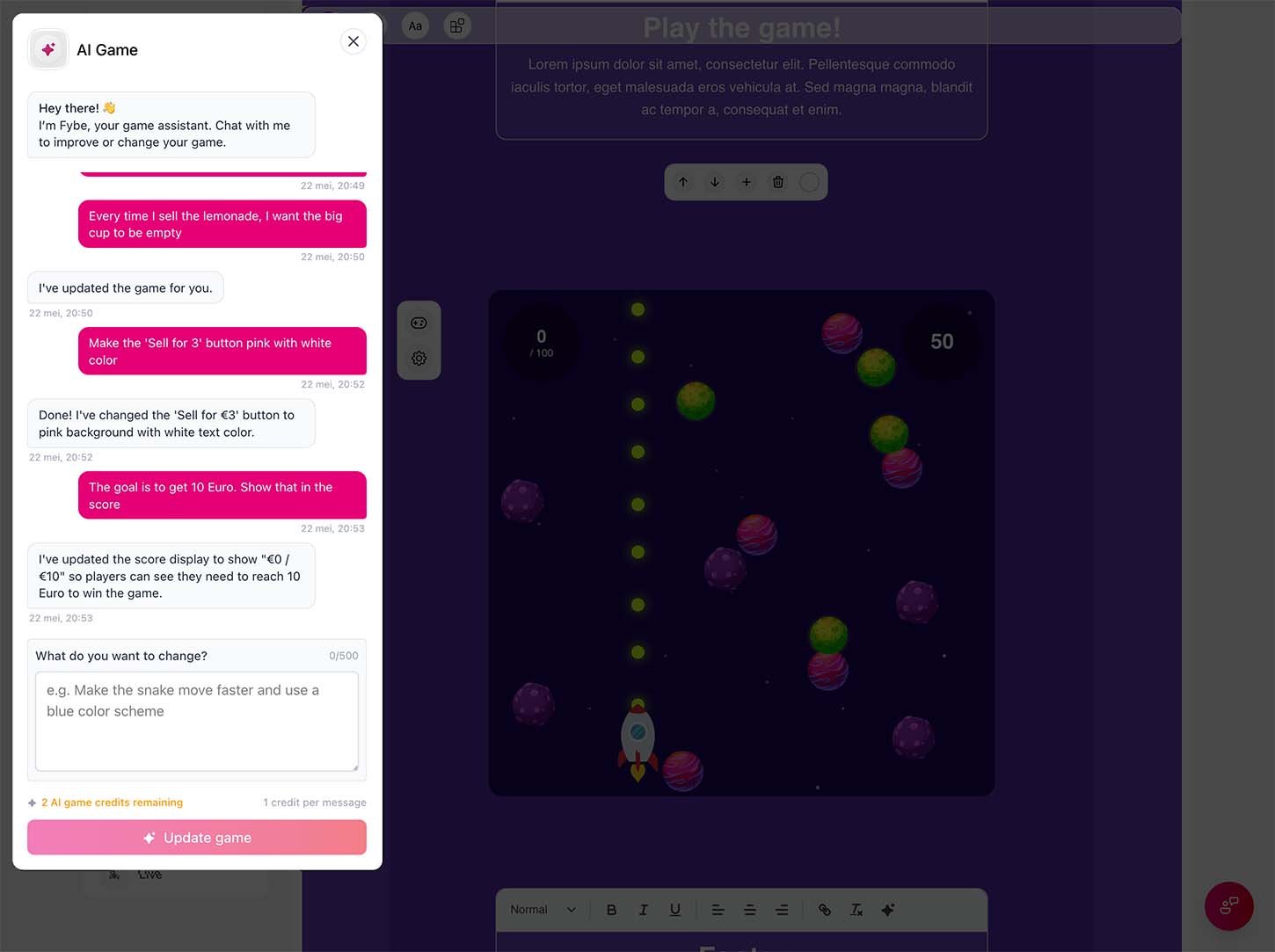 Refybe Platform Screen 4